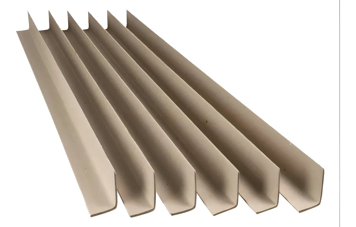 Esquineros de Cartón 2,5x2,5x100 cm (5 unid.) | Kraft